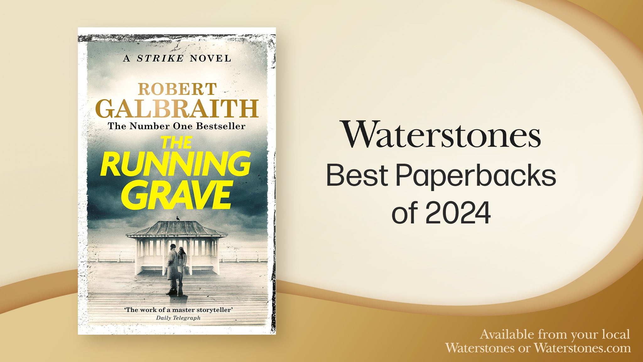 Running Paperbacks Robert Galbraith's THE RUNNING GRAVE is a Waterstones Best Paperbacks ...