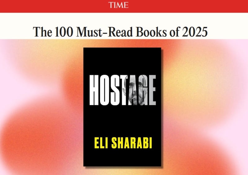 100 Books 2025 Hostage Eli Sharabi