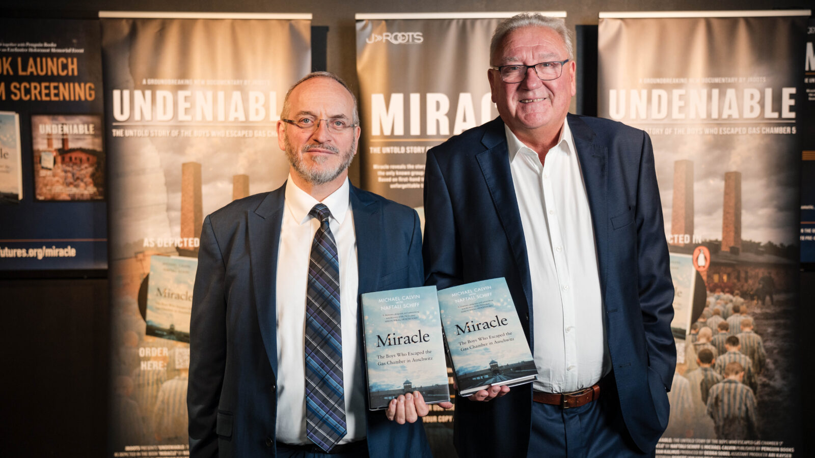 Naftali Schiff and Michael Calvin 1