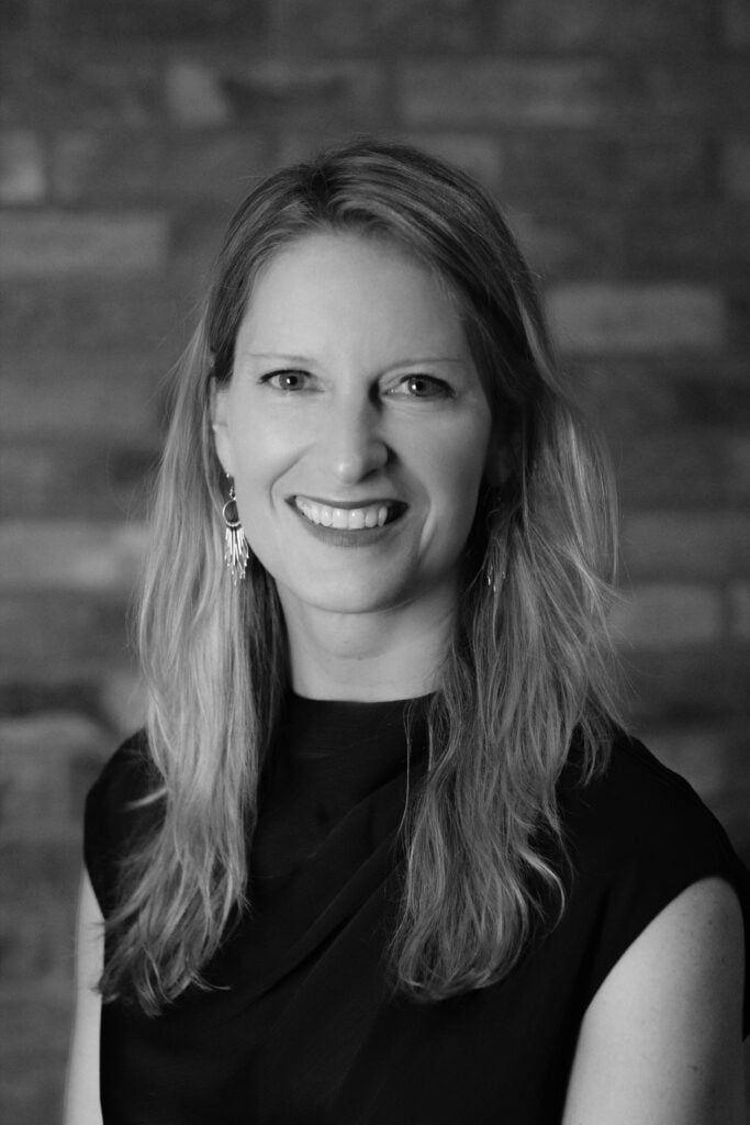 Charlotte portrait bw